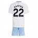 Maillot de foot Aston Villa Ian Maatsen #22 Extérieur vêtements enfant 2024-25 Manches Courtes (+ pantalon court)